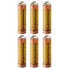 Pack de 6 Cartouches gaz 330g Bouteilles Butane propane 600ml Kemper Bonbonne gaz universelle valve 7/16