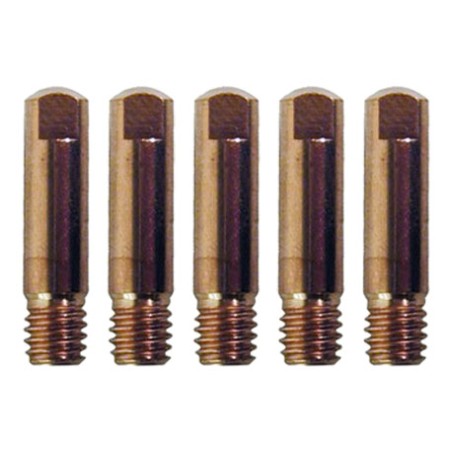 Tubes contact Ø 0.8 mm Lot de 5 pour soudure MIG AWELCO