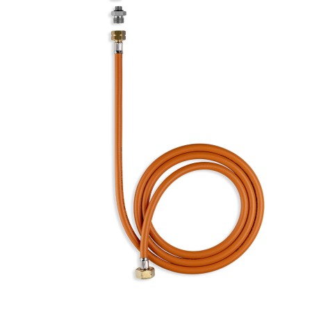 Chalumeau à gaz Tuyau 2m Connexion directe sur Bouteille Gaz Flamme Réglable Piezo KEMPER