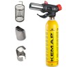 Pistolet à air chaud Brasage + Cartouche gaz Propane Température réglable 550°C KEMPER