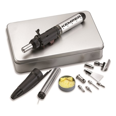 Microkit de soudure  rechargeable + 10 Accessoires Soudure Etain  + Mallette KEMPER