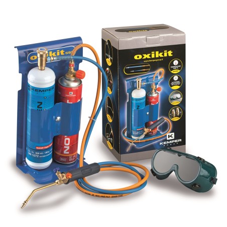 Chalumeau BI GAZ professionnel Oxygène Butane/Propane Soudure Découpe métal KEMPER
