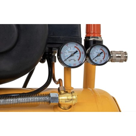 Compresseur d'air Silencieux 24 Litres 10 bar 2,5CV 145 PSI 2.5 CV VITO