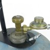 Chauffage à gaz Radiant 4.2 KW Allumage Piezo Sécurité Thermocouple Détendeur gaz Réglable KEMPER