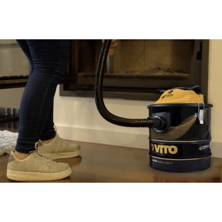 Aspirateur de cendres TORNADO 1400W 18L Filtre HEPA Fonction Souffleur VITO