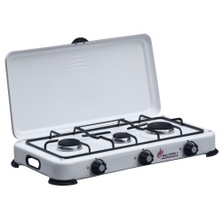 Réchaud gaz 3 feux 4100W -...