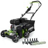 Scarificateur Démousseur 5,4CV 212cm3 Coupe 40cm Lames et ressorts VITO
