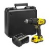 Visseuse à chocs 18V V20 + 2 batteries lithium 2 Ah- 50 Nm + Chargeur Rapide Mallette STANLEY FATMAX SFMCD711D22