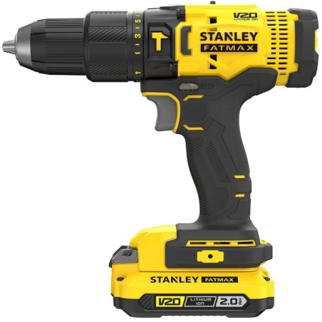 Visseuse à chocs 18V V20 + 2 batteries lithium 2 Ah- 50 Nm + Chargeur Rapide Mallette STANLEY FATMAX SFMCD711D22