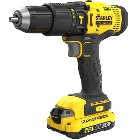 Visseuse à chocs 18V V20 + 2 batteries lithium 2 Ah- 50 Nm + Chargeur Rapide Mallette STANLEY FATMAX SFMCD711D22
