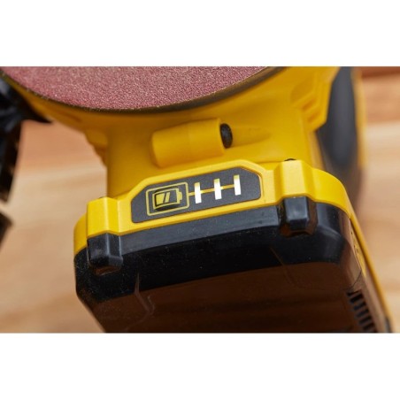 Ponceuse Orbitale 18V Ø 125mm + batterie lithium 2.0 Ah + Chargeur + feuille abrasive 80 gr STANLEY FATMAX SFMCW220D1S