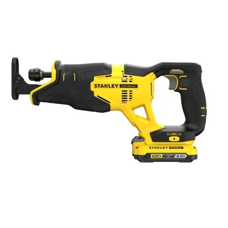 Scie sabre 18 V + 2 batteries Lithium 2 Ah + Lame + Mallette + Chargeur rapide STANLEY FATMAX