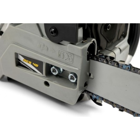 Tronçonneuse thermique 45 cm³ Moteur 2T Lame 46 cm Chaîne : 0.325" Alpina ACS 46