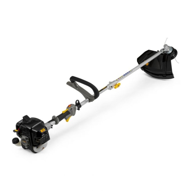 Débroussailleuse thermique moteur 2T 25,4 cm3 700 W Fil de nylon + lame 3 dents ABR 26 J ALPINA