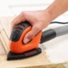 Ponceuse Mouse KIT 55W + 15 accessoires + Sac souple BLACK & DECKER BEW230BC
