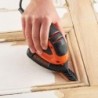 Ponceuse Mouse KIT 55W + 15 accessoires + Sac souple BLACK & DECKER BEW230BC