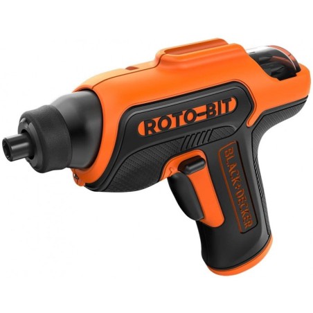 Tournevis sans fil 3,6V Lithium 1,5 Ah Black + Decker Coffret métallique 8 Accessoires