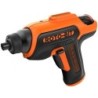 Tournevis sans fil 3,6V Lithium 1,5 Ah Black + Decker Coffret métallique 8 Accessoires