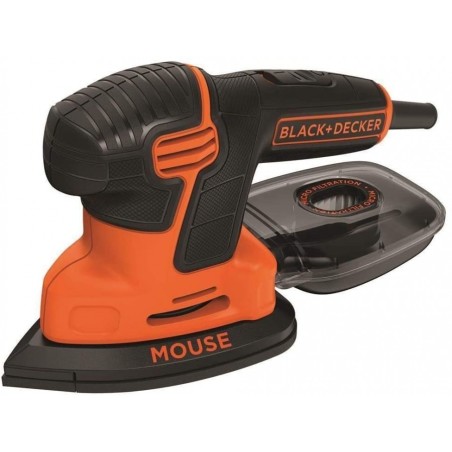 Ponceuse Mouse KIT 120W + 3 Accessoires Black + Decker KA2000-QS
