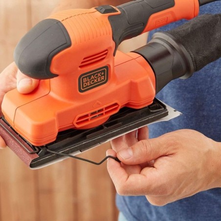 Ponceuse orbitale 150W Ponçage grandes surfaces BLACK & DECKER BEW220