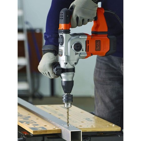 Marteau de démolition Burineur SDS + 1250W 3,7 Joules BLACK & DECKER BEHS03K