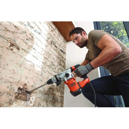 Marteau de démolition Burineur SDS + 1250W 3,7 Joules BLACK & DECKER BEHS03K