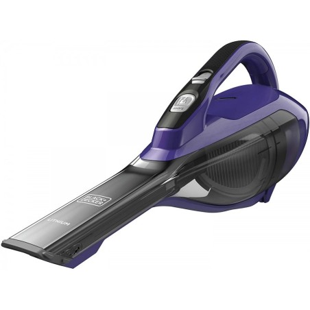 Aspirateur sans fil à batterie lithium 10.8V rechargeable 2.0 Ah Black + Decker Idéal pour les poils d'animaux