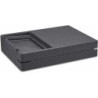 Transat inclinable 4 positions KETER Transat effet rotin anthracite Bain de soleil Haute resistance Jardin Terrasse