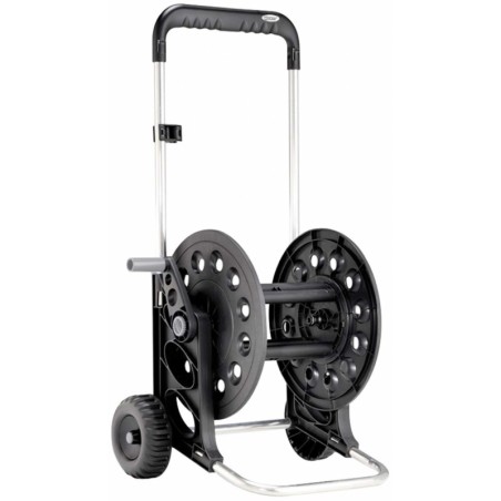 Chariot enrouleur sur roues Claber pour tuyau d'arrosage 60 m 1/2"ou 50 m 5/8"