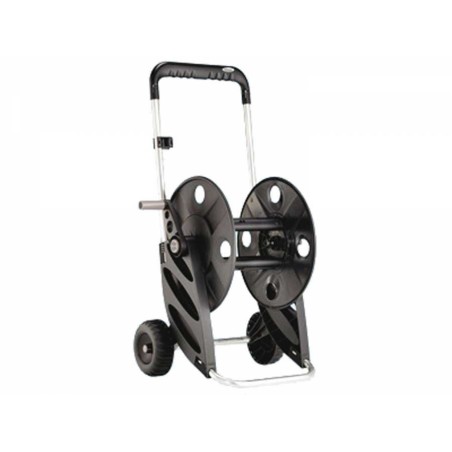 Enrouleur de tuyau sur roues Claber Silveral pour tuyau d'arrosage 50m 5/8 " ou 60m 1/2"