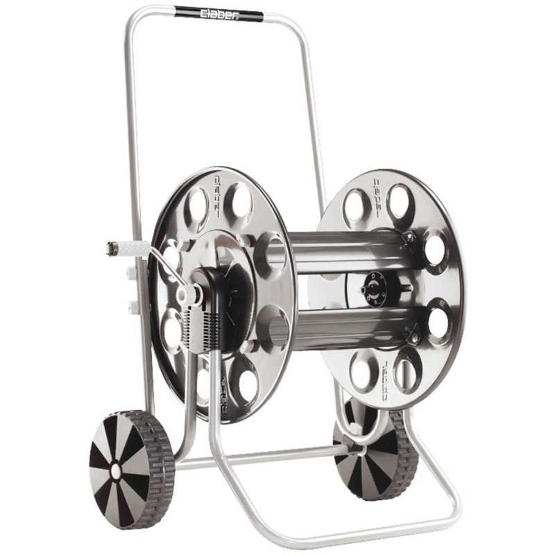 Enrouleur de tuyau Claber Metal Gemini 8894 pour un tuyau de 60m 3/4".