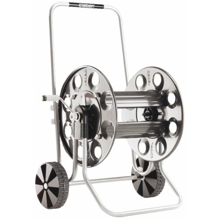 Enrouleur de tuyau Claber Metal Gemini 8894 pour un tuyau de 60m 3/4".