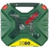 Coffret 60 Pièces Bosch Forets et Embouts Mixtes X-Line 2607010611