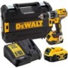 Perceuse à percussion 18V Brushless + 2 Batteries lithium 5.0Ah + Chargeur + Mallette DEWALT DCD796P2