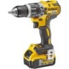 Perceuse à percussion 18V Brushless + 2 Batteries lithium 5.0Ah + Chargeur + Mallette DEWALT DCD796P2