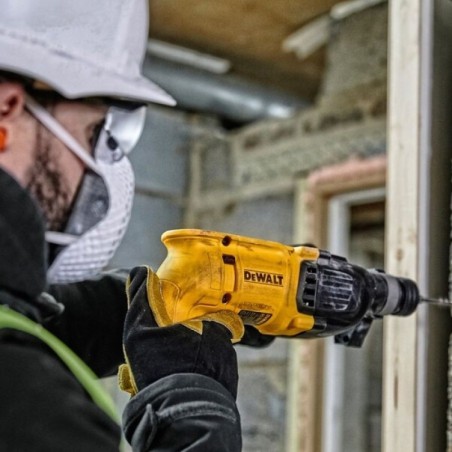 Marteau perforateur 710W SDS + 2 Joules 3 Modes Poignée réglable Butée de profondeur + Mallette DEWALT D25033K