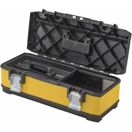 Boîtes à outils Stanley Caisse de rangement Bricolage 66x29x22 cm 22.5L Poids : 3.1kg.