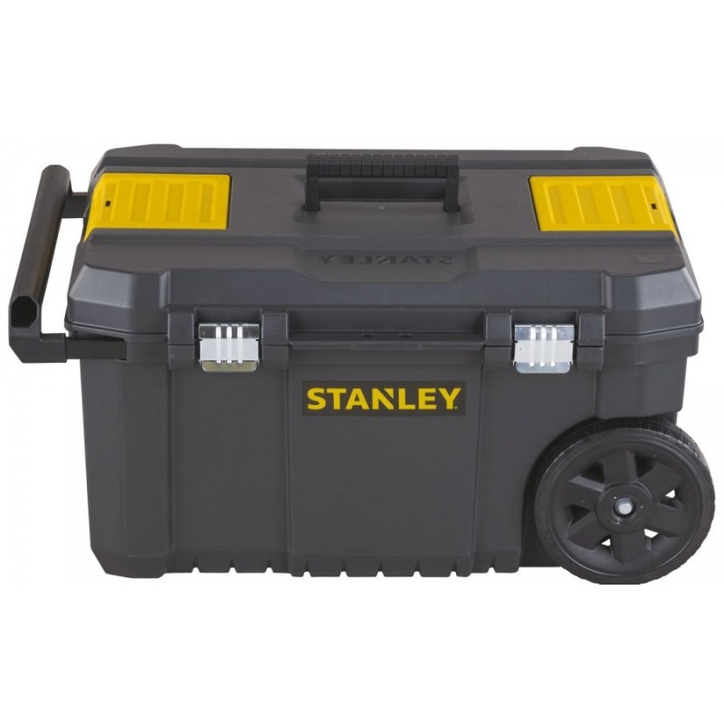 Servante à outils 50L Roulante Essential Stanley Plateau amovible Poignée métal
