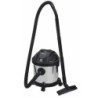 Aspirateur Cuve Inox 15 Litres 4 roues 1000W + accessoires Niklas Ateliers et garage