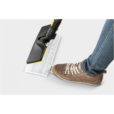 Nettoyeur vapeur Kärcher SC1 1200W 3 bar Avec kit de Nettoyage Sols Chauffe rapide 3 min Sac d'accessoires en tissu.