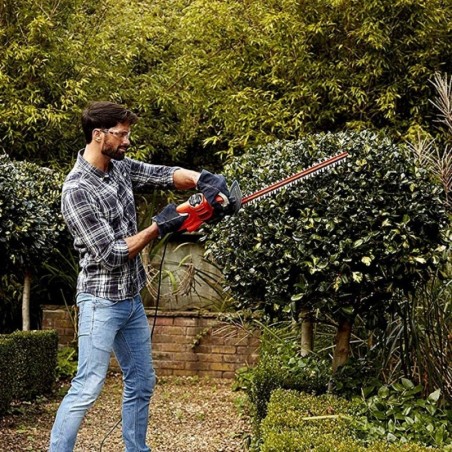 Taille haie 420W Lame 45 cm Black + Decker BEHT 201 Lame double coupe Double interrupteur