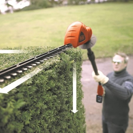 Taille-haie sans fil 18V Black + Decker Lithium 2.0Ah GTC1843L20 Lame de 43cm