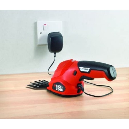 Taille herbe Cisaillle sans fil 3.6V Batterie Lithium 1.1 Ah Black + Decker GSL 200
