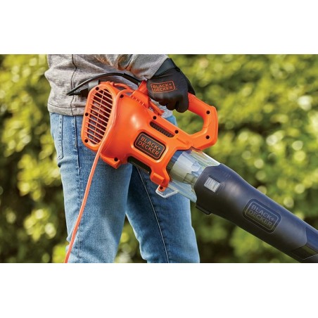 Souffleur électrique 1850W BLACK+DECKER BEBL185-QS Racloir intégré