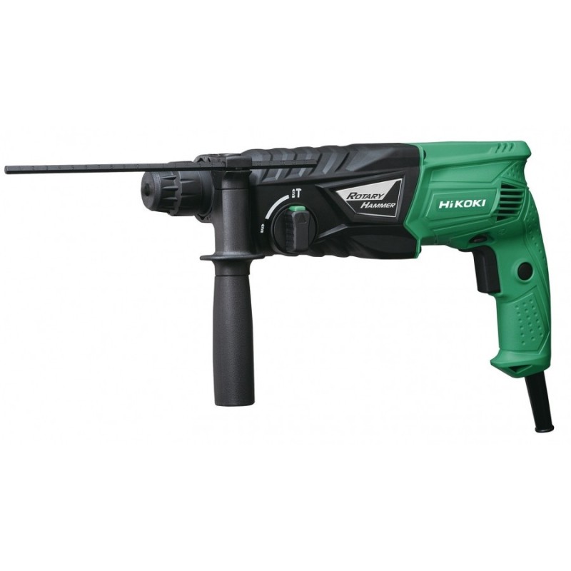 Marteau à percussion HIKOKI SDS Plus 2 positions 730W 2,7 Joules Avec valise de transport