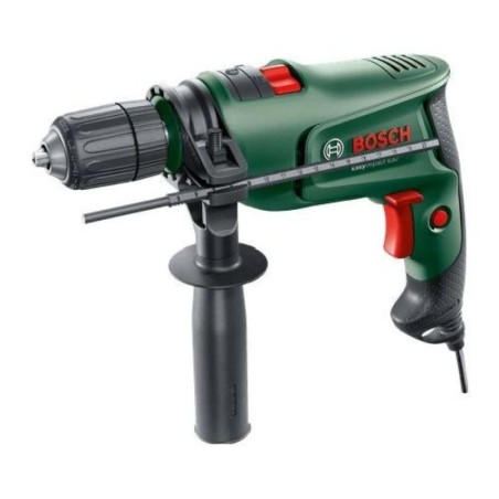 Perceuse à percussion 630W + Kit de perçage / vissage 33 pièces + Poignée + Mallette BOSCH EASYIM