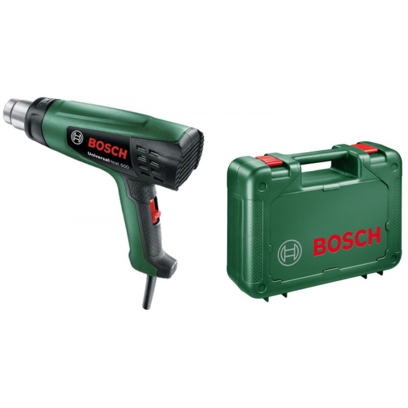 Décapeur thermique 1800W jusqu'à 600°C Bosch UniversalHeat 600 + Malette de transport