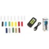 Stylo à colle sans fil Bosch Piles rechargeables 2.0AH Bâton de colle 20mm - Ø : 7 mm