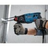 Marteau perforateur 720W 2 Joules SDS + Tige de profondeur Poignée supplémentaire + Mallette BOSCH Professional GBH 2
