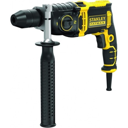 Perceuse à percussion 1100W 2 vitesses Valise de transport Stanley Fatmax